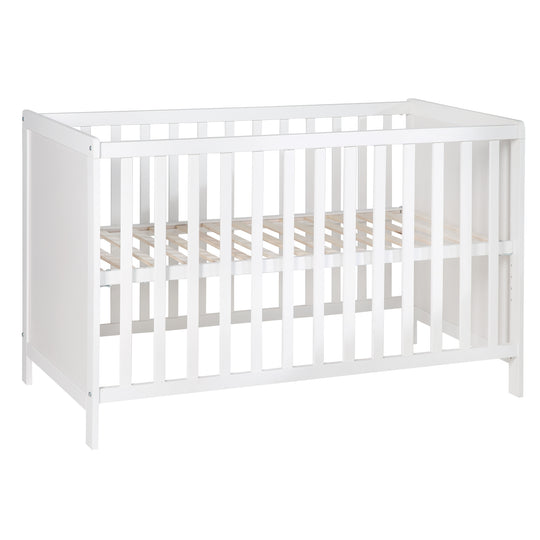 Multifunktionsbett avec beistellfunktion 60 x 120 cm, blanc, incl. bettausstattung – Détourage (14/22)