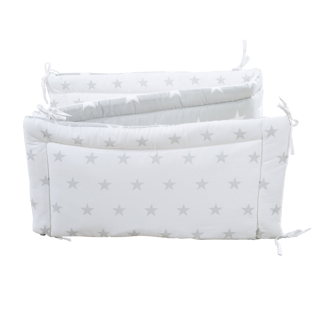 Multifunktionsbett avec beistellfunktion 60 x 120 cm, blanc, incl. bettausstattung – Détourage (17/22)