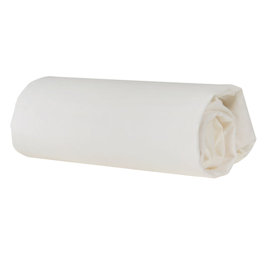Drap-housse 'safe asleep®' - Single jersey coton - Certifié - Canadian white – Détourage (11/11)
