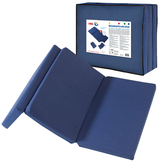 Matelas de lit parapluie, 60 x 120 cm, matelas pliant comme lit bébé & incl. sac de transport – Photo du produit (8/12)