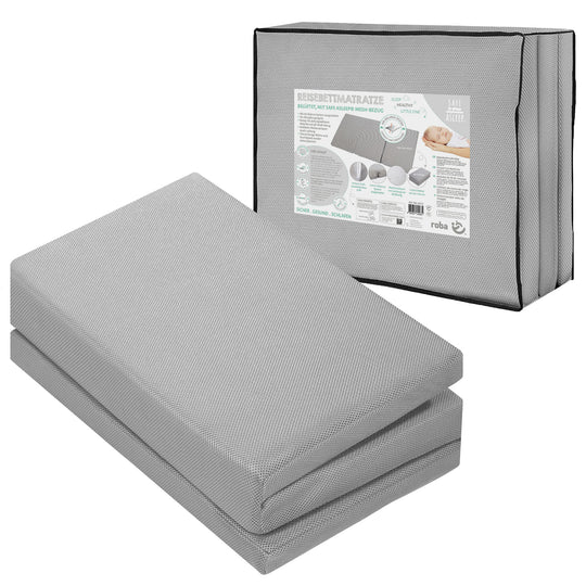 Reisebettmatratze 'safe asleep®', 60 x 120 x 5,5 cm, belüfteter Schaumstoff für optimales Schlafklima – Produktbild (12/14)