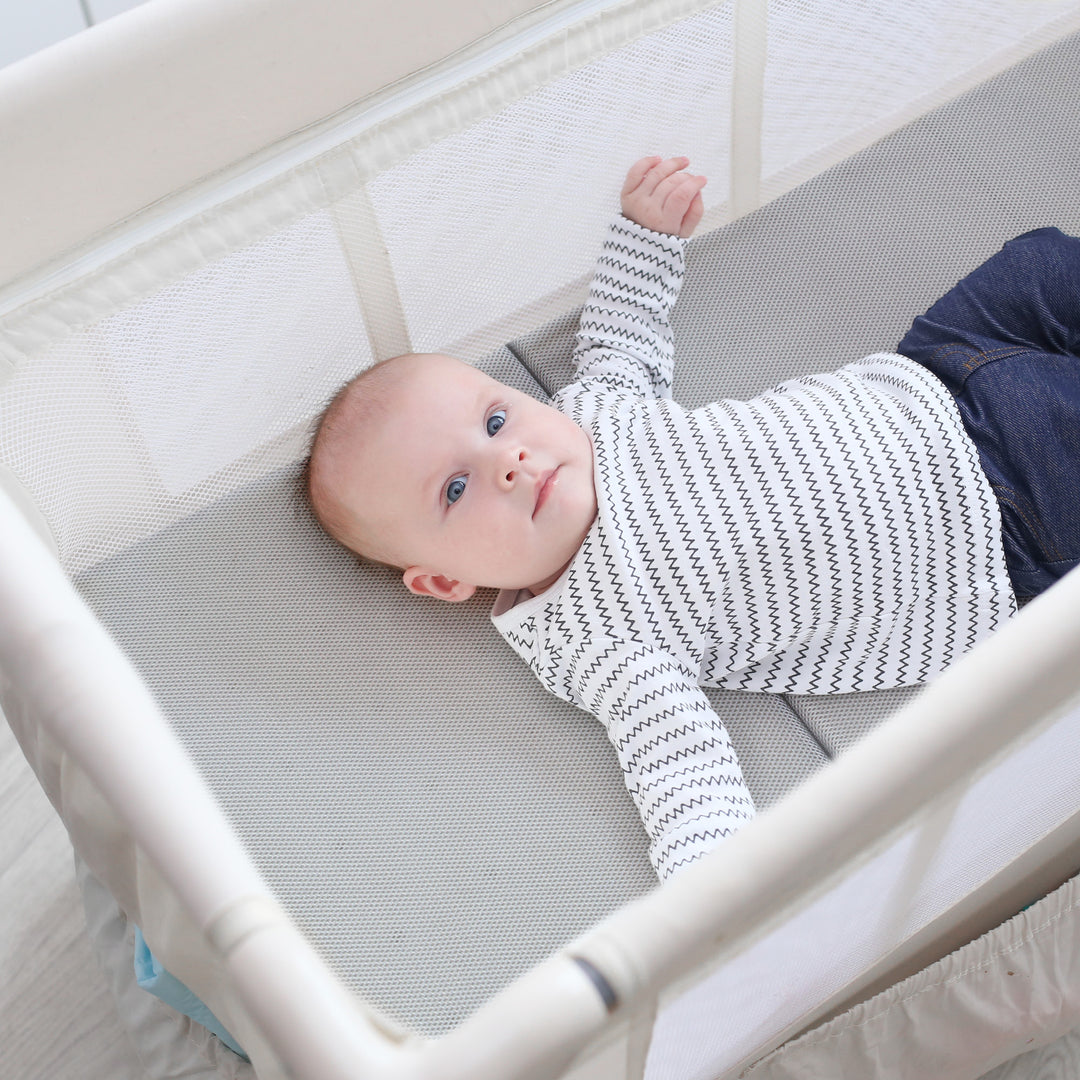 Reisebettmatratze 'safe asleep®', 60 x 120 x 5,5 cm, belüfteter Schaumstoff für optimales Schlafklima – Produktbild (7/14)