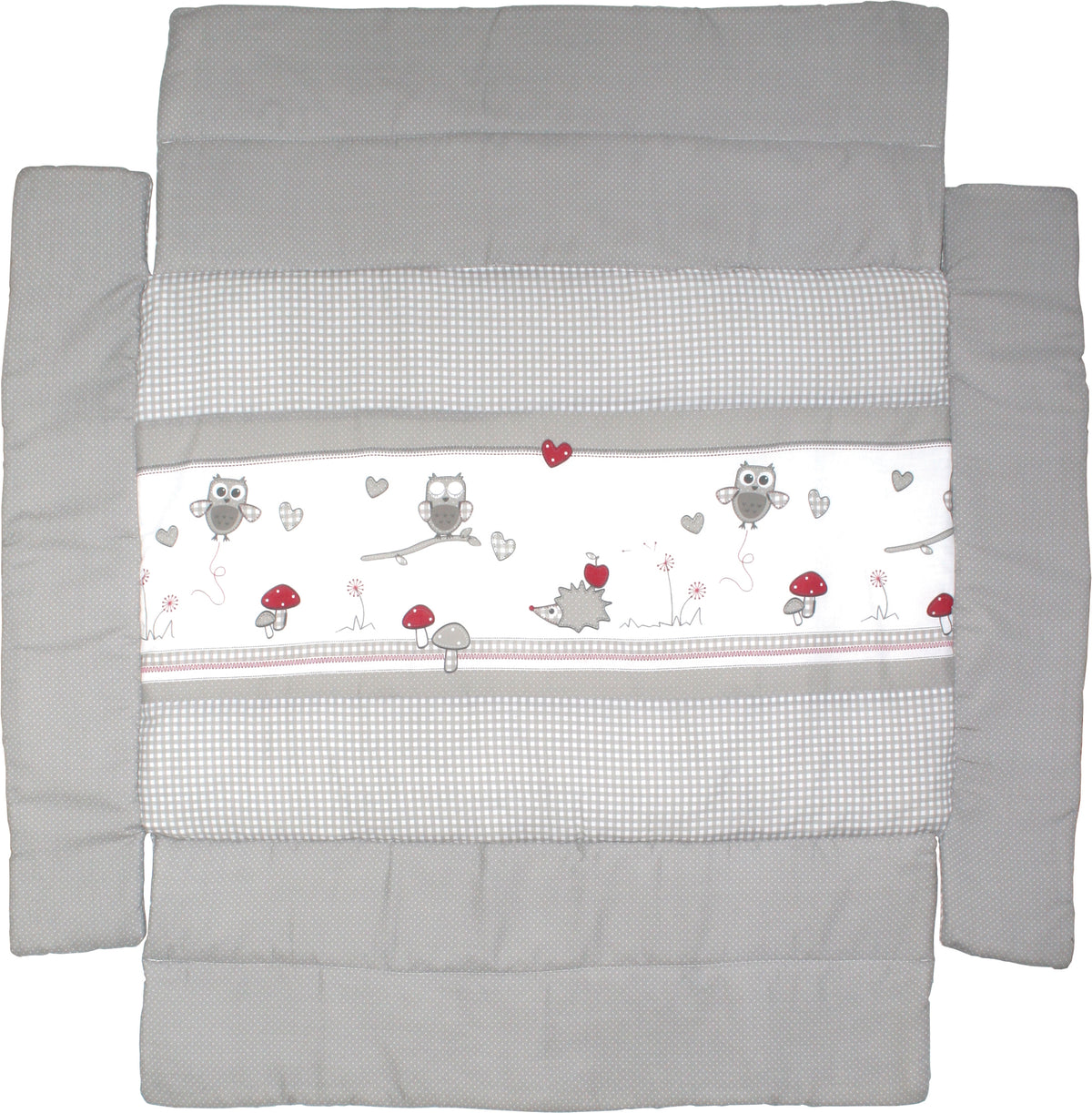 Universal materassino per box 'Adam & Gufo', per tutti box 75 x 100 fino a 100 x 100 cm – Ritaglio (1/3)