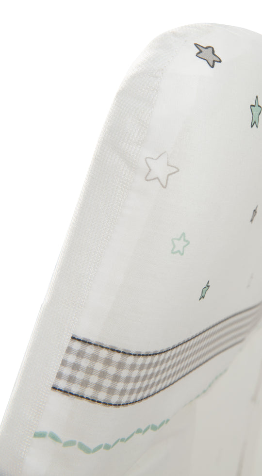 Changing Pad 'Sternenzauber', 85 x 75 cm, Soft Changing Pad, PU-Coated – Detail Image (4/4)