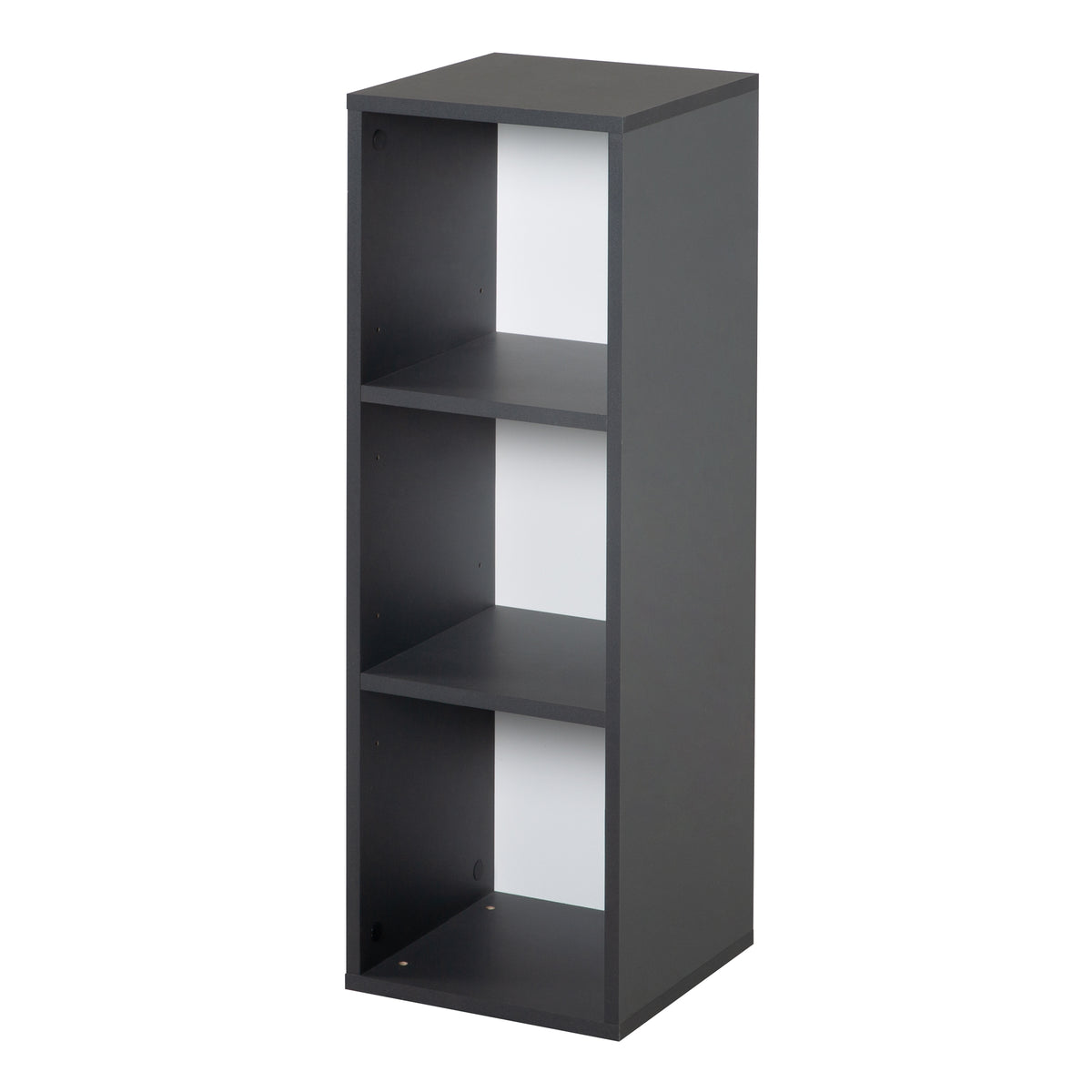 Étagère latérale anthracite incl. 2 étagères amovibles, assorti pour commodes à langer – Détourage (1/5)