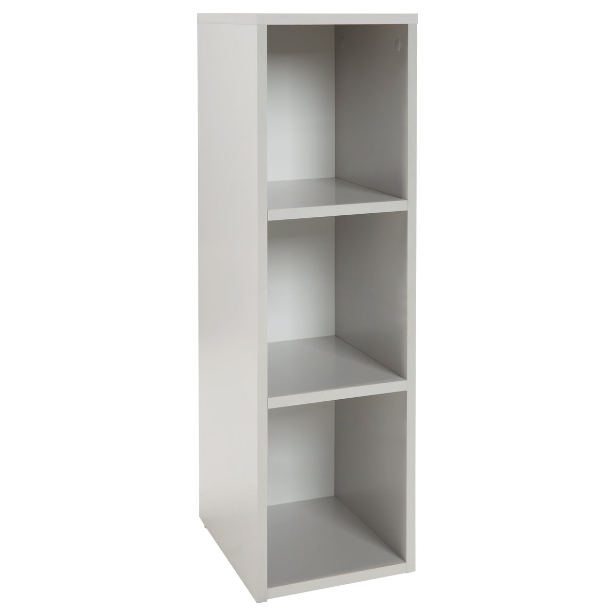 Side Shelf Light Grey, 2 Shelf Inserts, Shelf for Baby- & Children's Room, HxBxT 88 x 27 x 32 cm – Cutout (1/3)