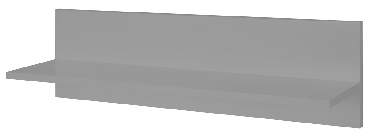 Wall Shelf Taupe, Furnishing Shelf for the Space Over the Chest of Drawers or as Bookshelf, Furniture – Cutout (1/1)