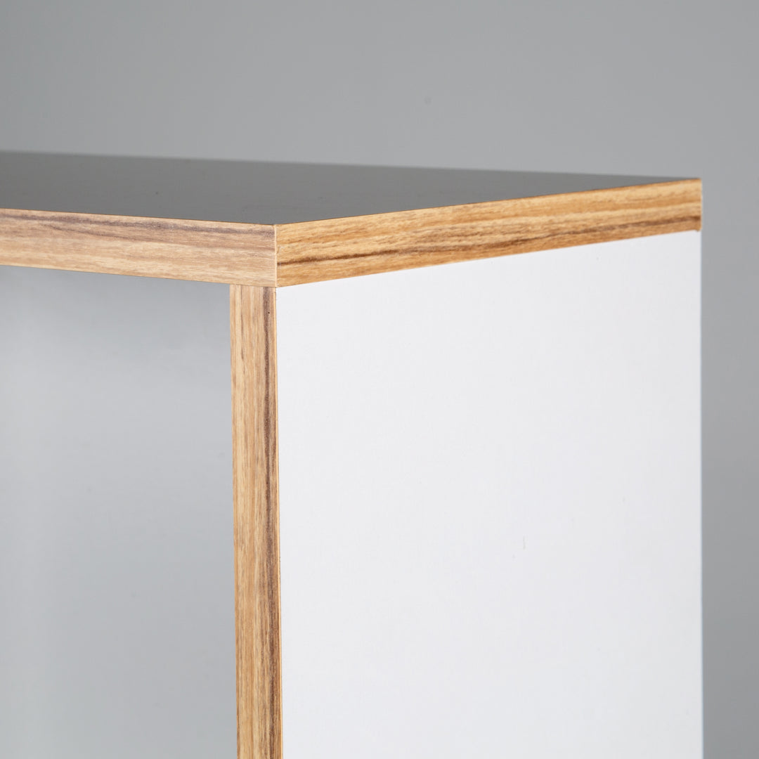 Seitenregal 'Caro', passend unter Wickelkommode 'Caro', für Baby- & Kinderzimmer, lichtgrau – Detailbild (2/7)