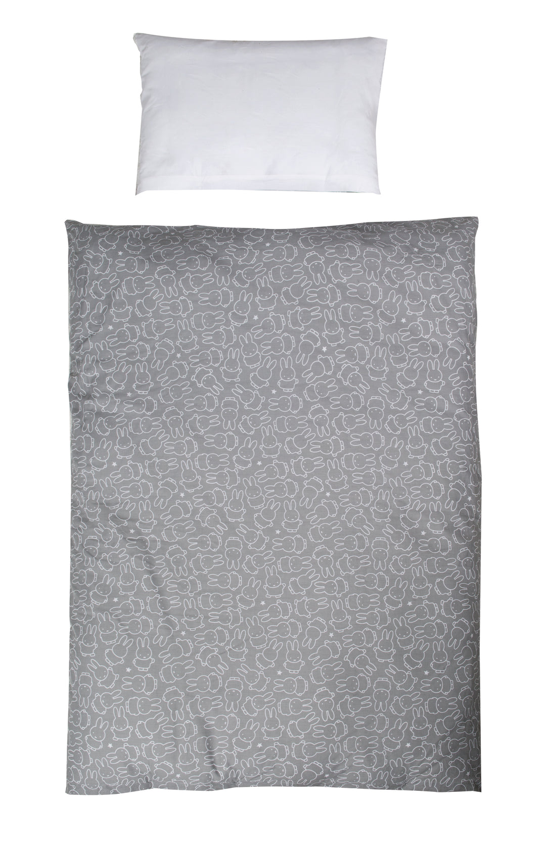 Wendebettwäsche 'miffy®', 2-tlg, Kinderbettwäsche 100 x 135 cm, 100 % Baumwolle – Freisteller (3/3)