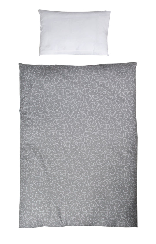Wendebettwäsche 'miffy®', 2-tlg, Kinderbettwäsche 100 x 135 cm, 100 % Baumwolle – Freisteller (3/3)