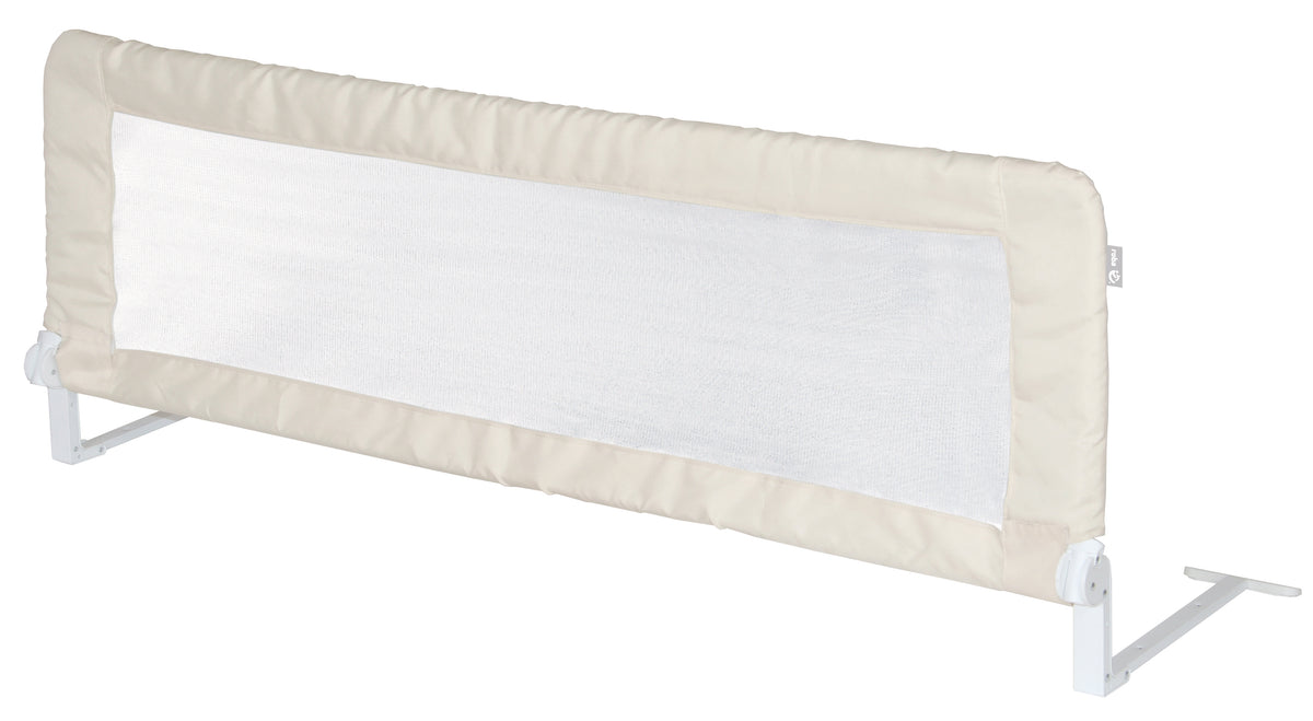 Barandilla de cama 'Klipp-Klapp' 100 - 150 cm, Plegable, para bebés & niños, beige – Recorte (1/12)