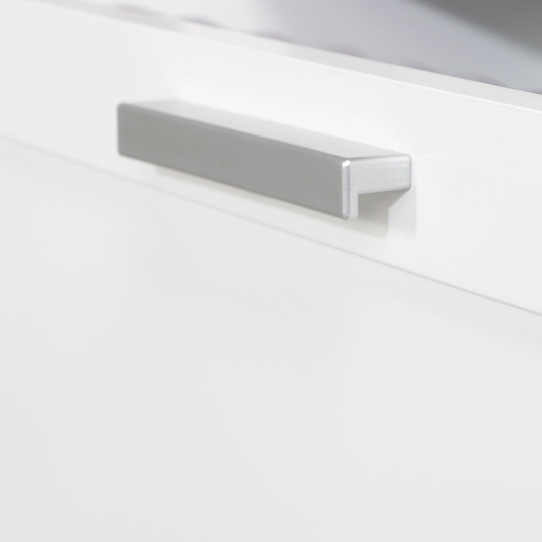 Changing Table 'Hamburg' with Changing Top Attachment, 2 Doors, 2 Boxes & Wall Mount, Changing Height 92 cm – Detail Image (5/10)