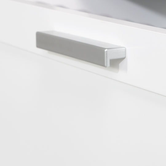 Changing Table 'Hamburg' with Changing Top Attachment, 2 Doors, 2 Boxes & Wall Mount, Changing Height 92 cm – Detail Image (5/10)