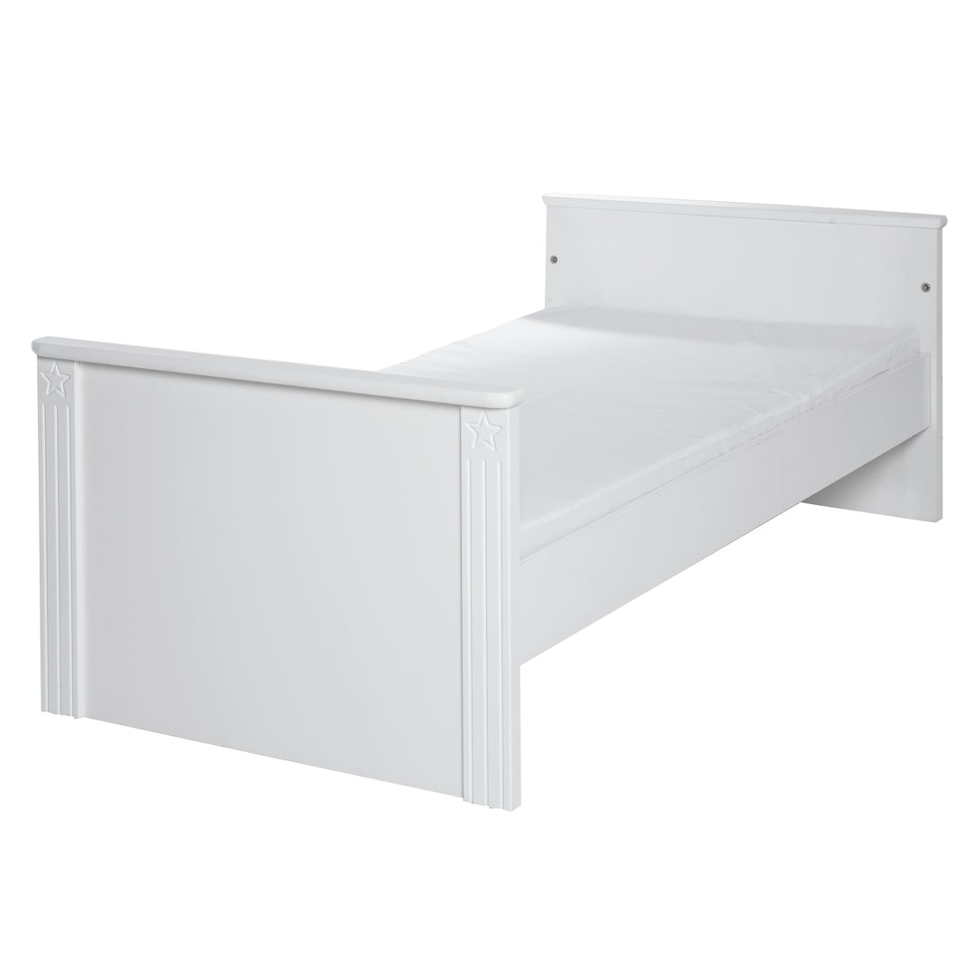 Lettino combinato 'Maxi', 70 x 140 cm, 3posizioni regolabile in altezza, trasformabile per letto junior – Ritaglio (9/13)