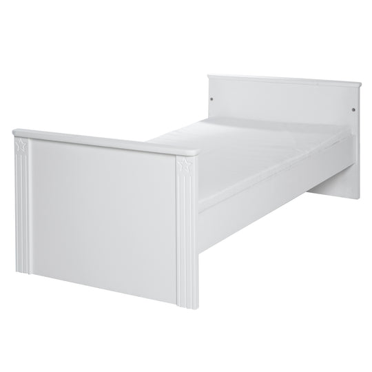 Lettino combinato 'Maxi', 70 x 140 cm, 3posizioni regolabile in altezza, trasformabile per letto junior – Ritaglio (9/13)