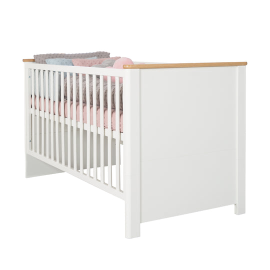 Children's Room Set 'Ava' 3-Piece, incl. Children's Bed 70x140 cm, Changing Table & Cabinet 3-Door – Cutout (6/23)