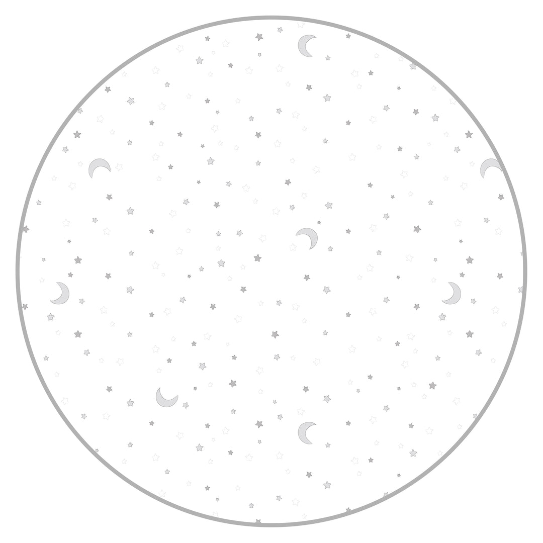 Parc 'Sternenzauber gris', 75 x 100 cm, parc incl. gris protection intérieure – Infographie (2/6)