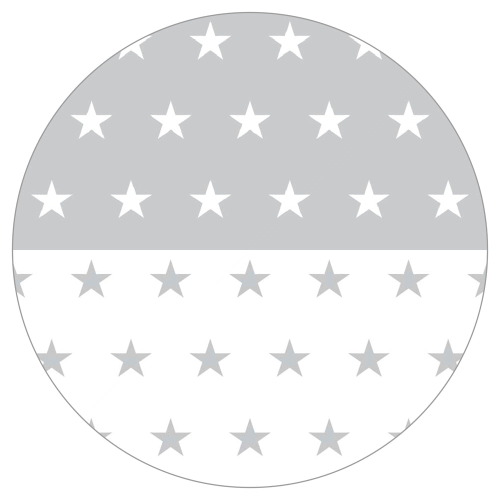Parc 'Little Stars', 6côtés, incl. protection intérieure & roulettes, bois blanc – Photo de détail (2/5)
