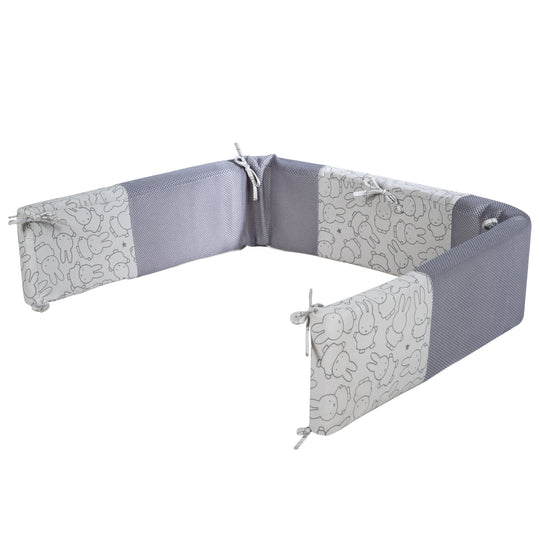 Tour de lit 'safe asleep®', air PLUS 'miffy®', avec circulation d'air tour de lit, avec AIR-balance système – Photo du produit (1/6)