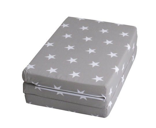 Reisebettmatratze 'Little Stars', faltbares Reisebett, Baby/Kinderbett 60 x 120 cm, inkl. Tragetasche – Produktbild (1/9)