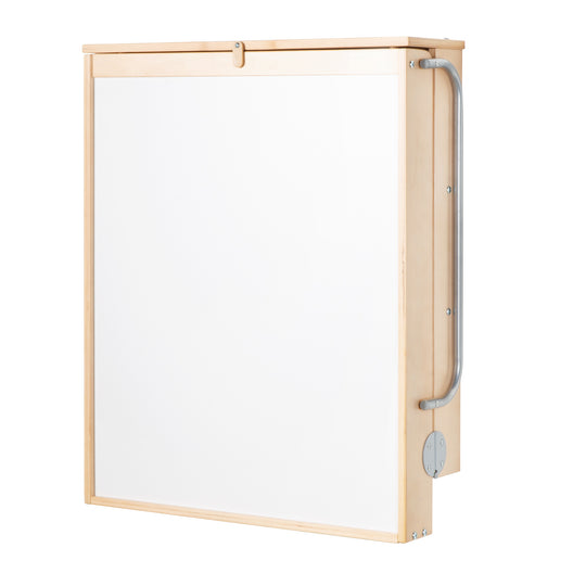 Estantería cambiador de pared natural + colchoneta cambiador 'roba Style gris' - Plegable & ahorra espacio – Recorte (3/13)