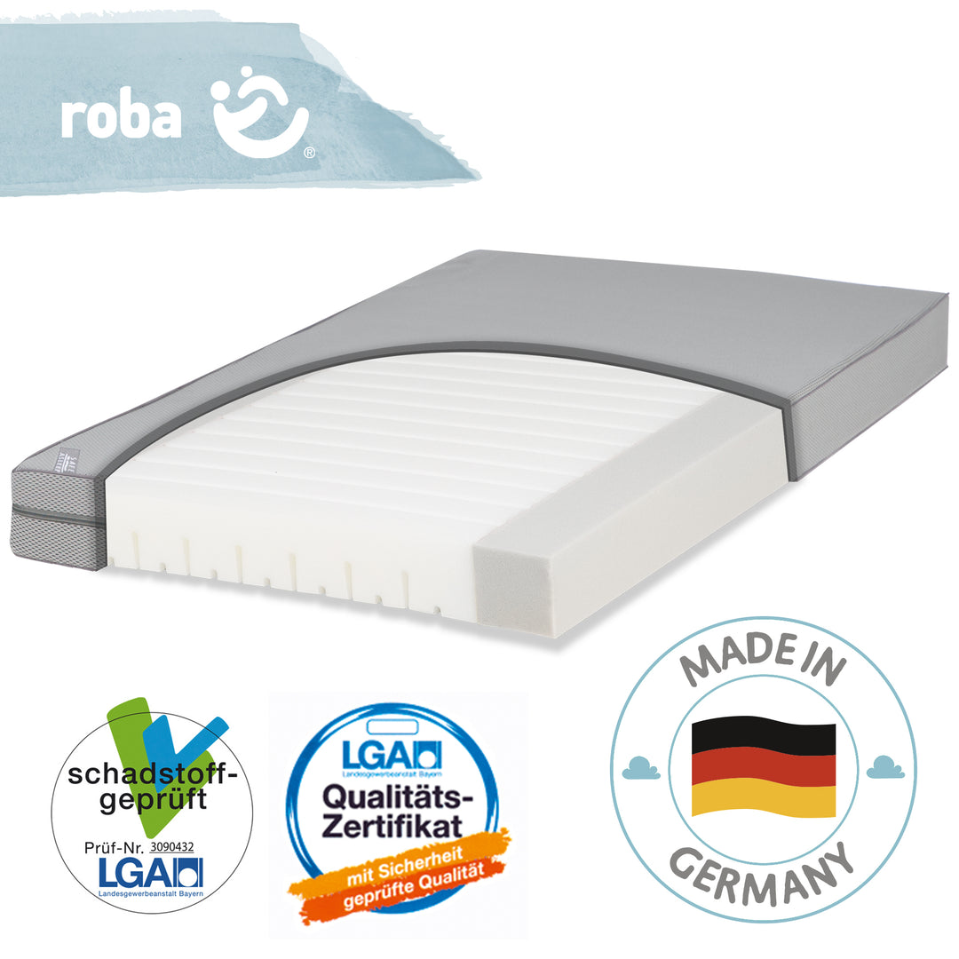 Babybettmatratze 'safe asleep®', AIR BALANCE PREMIUMMESH, 60 x 120 x 9 cm, optimales Schlafklima – Freisteller (12/14)
