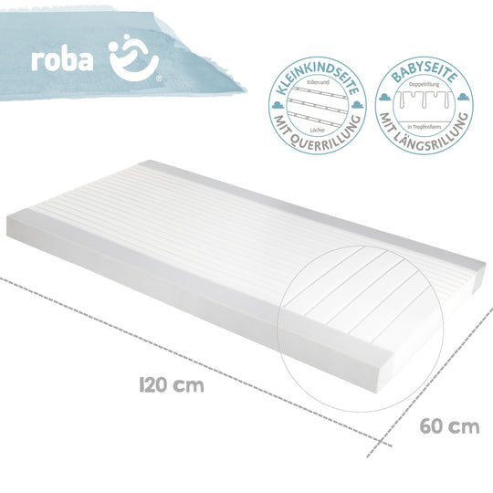 Babybettmatratze 'safe asleep®', AIR BALANCE PREMIUMMESH, 60 x 120 x 9 cm, optimales Schlafklima – Freisteller (4/14)