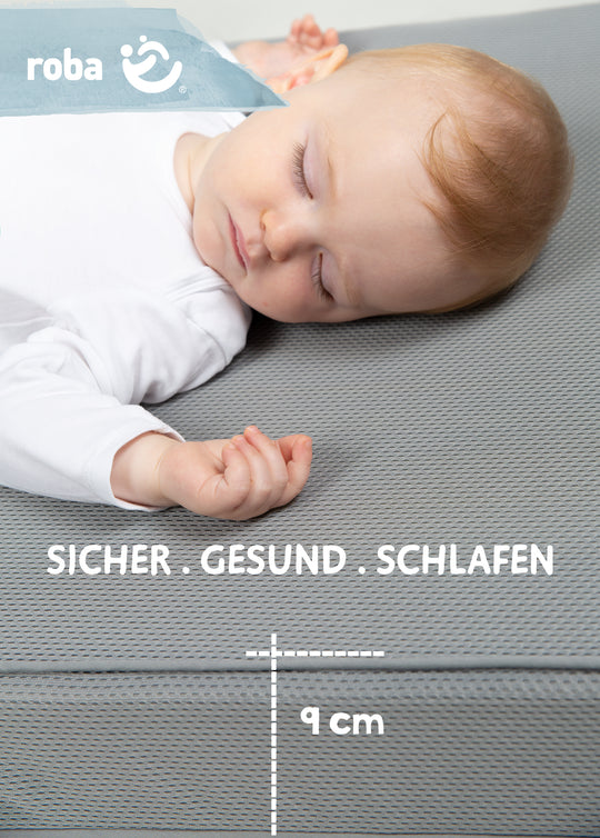 Babybettmatratze 'safe asleep®', AIR BALANCE PREMIUMMESH, 60 x 120 x 9 cm, optimales Schlafklima – Infografik (10/14)