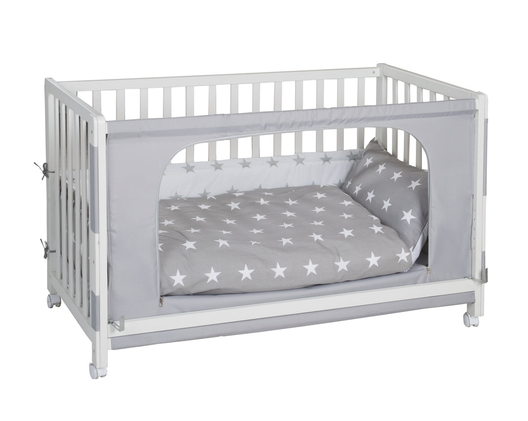 Room Bed 'Little Stars', 60 x 120 cm, Beistellbett zum Elternbett mit kompletter Ausstattung – Produktbild (5/8)