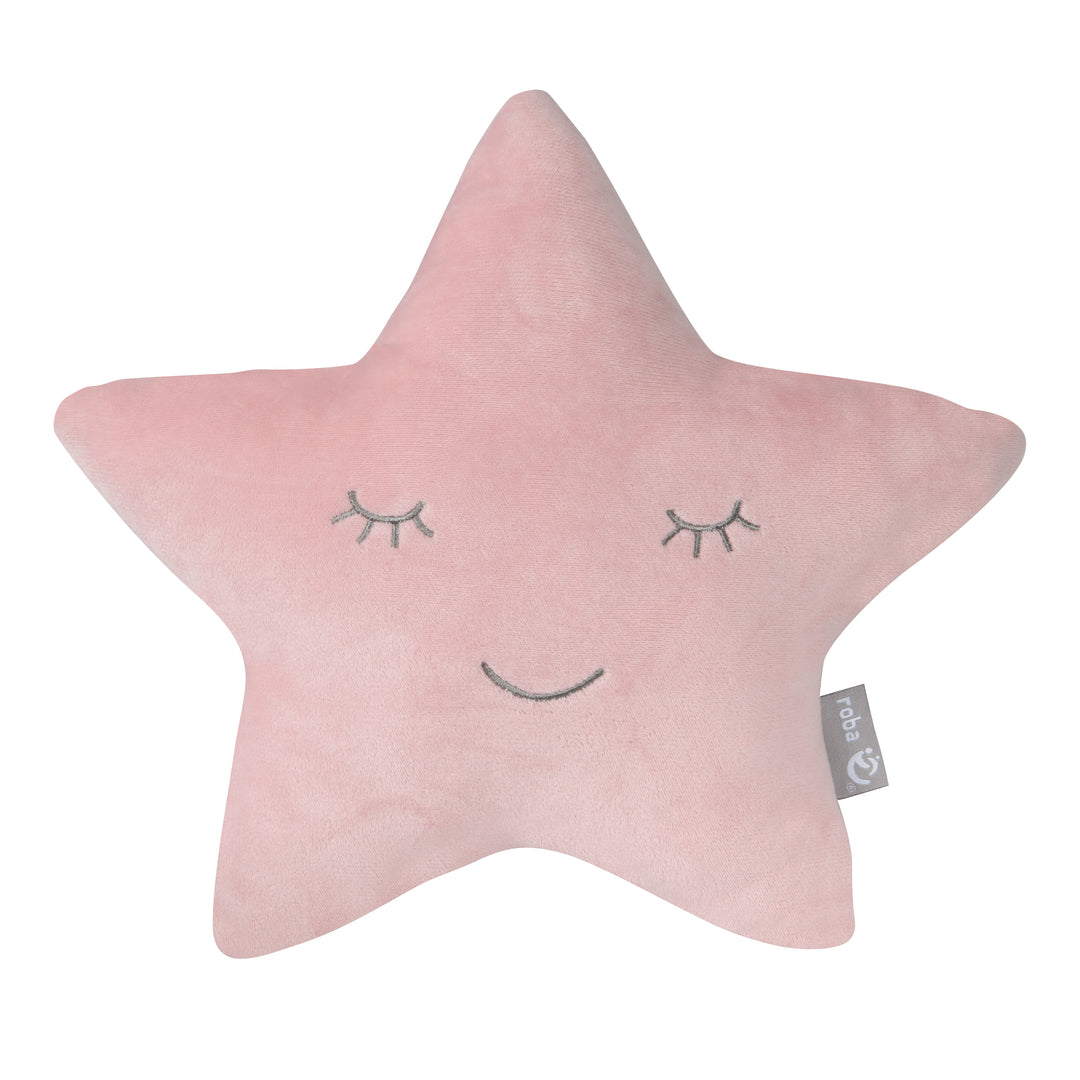 Bundle 'Lil Sofa' enthält Kindersessel, Kinderhocker in Sternform, Dekokissen Stern rosa/mauve – Produktbild (5/9)