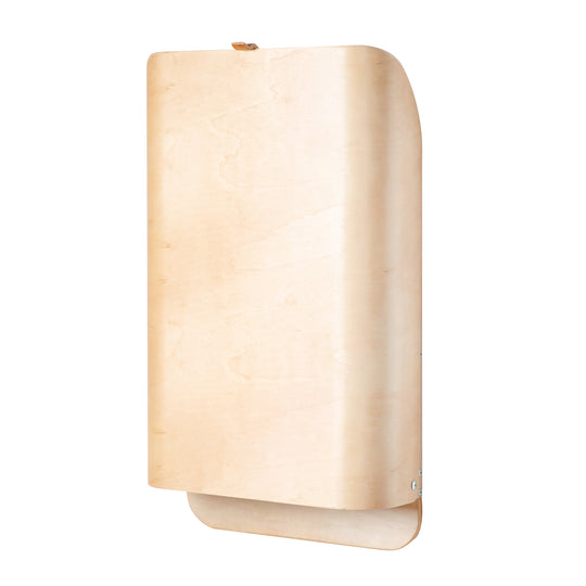 Wandwickelregal aus Formholz + Wickelauflage 'roba Style frosty green' – Freisteller (3/7)