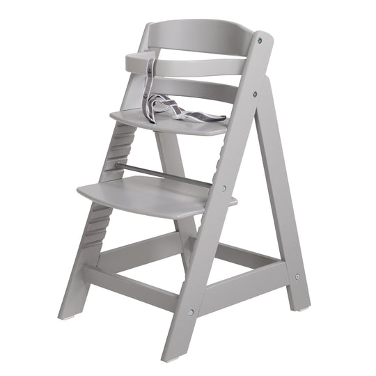 Treppenhochstuhl 'Sit Up III', mitwachsend vom Baby- bis Jugendstuhl, taupe, mit Sitzverkleinerer – Freisteller (3/9)