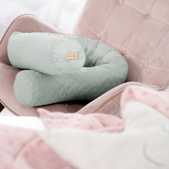 Bettschlange 'roba Style', Baby-Bettumrandung, frosty green, 170 cm – Milieubild (4/4)