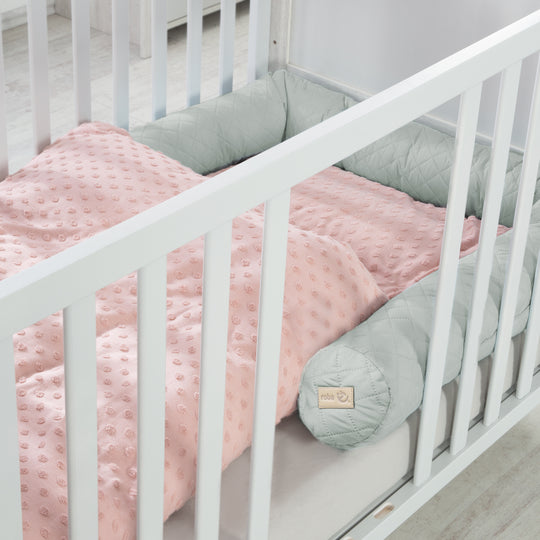 Bettschlange 'roba Style', Baby-Bettumrandung, frosty green, 170 cm – Milieubild (2/4)