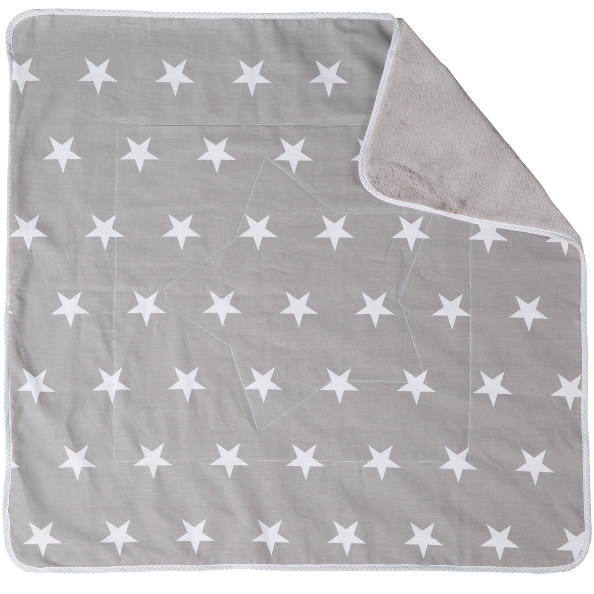 Copertina per neonati 'Little Stars', 2lati: 1x super morbido, caldo & morbido, 1x 100 % cotone – Foto del prodotto (1/5)