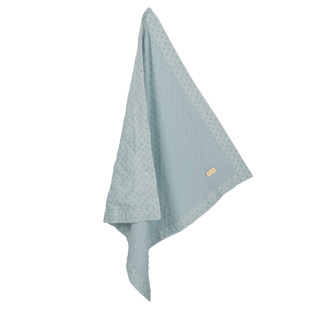 Organic Blanket 'Lil Planet', Terry Dots, Organic Cotton, GOTS Certified, 80 x 80 cm – Cutout (3/10)