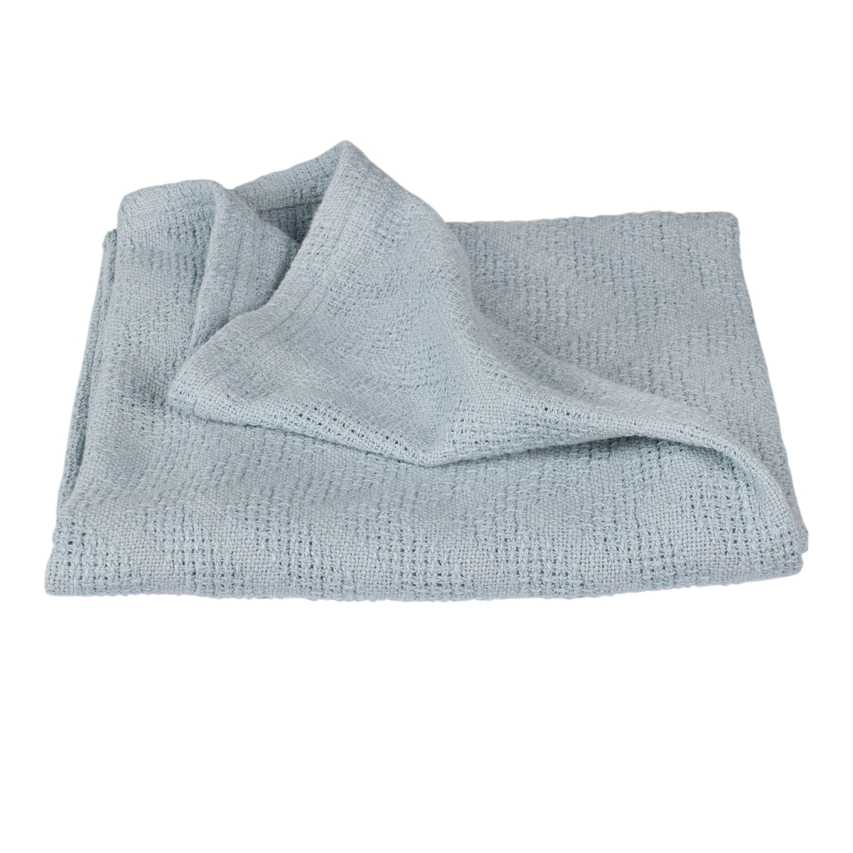 Organic coperta 'Lil Planet', aspetto lavorato a maglia, cotone biologico, GOTS certificato, 80 x 80 cm – Ritaglio (1/7)