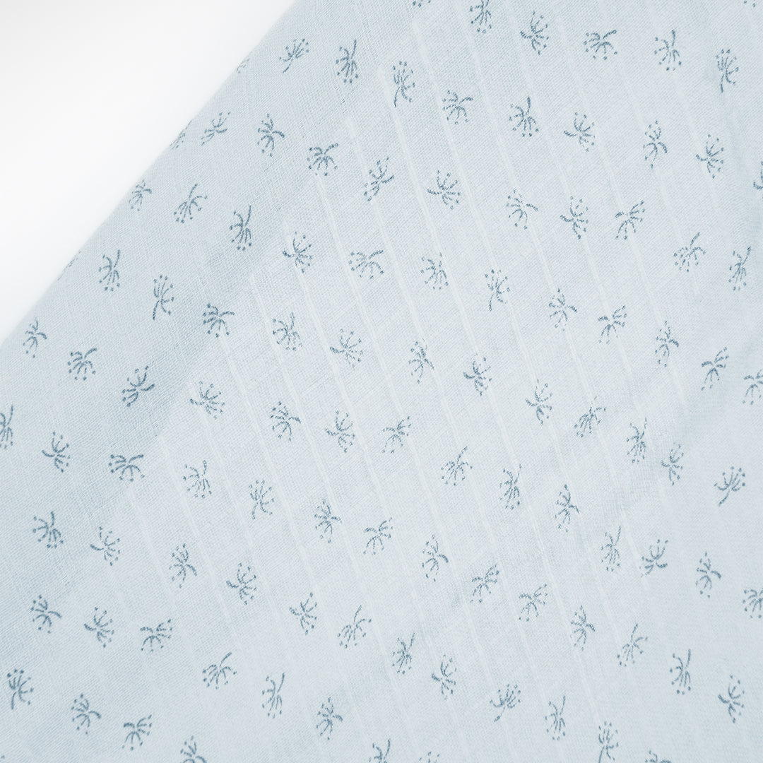 Organic 2er Set Puck- & Stilltuch 'Lil Planet' hellblau/sky, Bio-Baumwolle, GOTS, 120 x 120 cm – Detailbild (7/9)