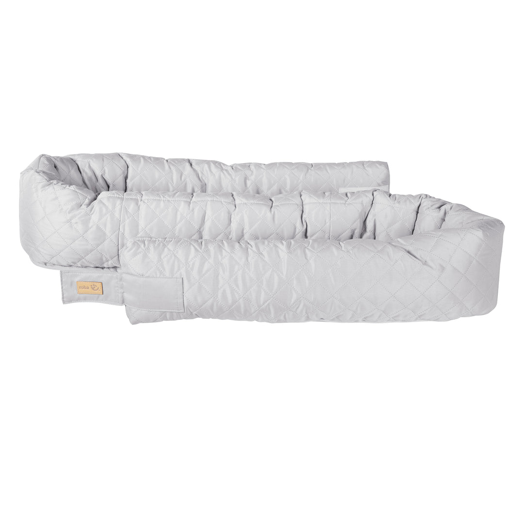 Transat bébé 3 en 1 'roba Style' gris argenté - Lit parapluie, boudin de lit ou matelas à langer – Détourage (2/4)