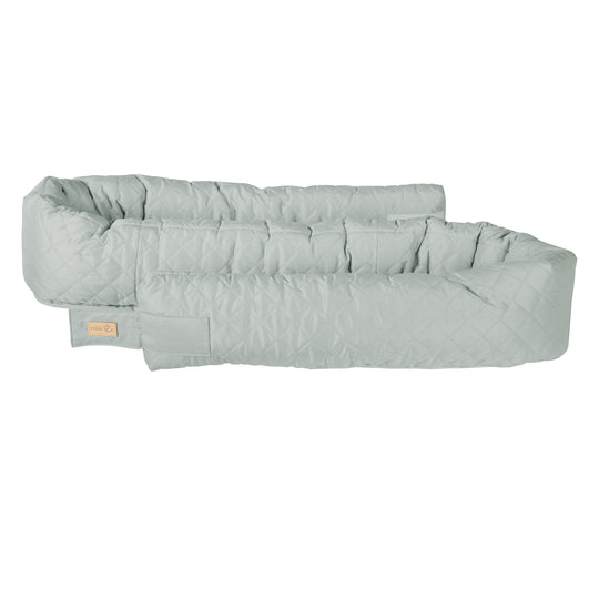 Babylounge 3 in 1 'roba Style' frosty green - Reisebett, Bettschlange oder Wickelauflage – Freisteller (2/7)