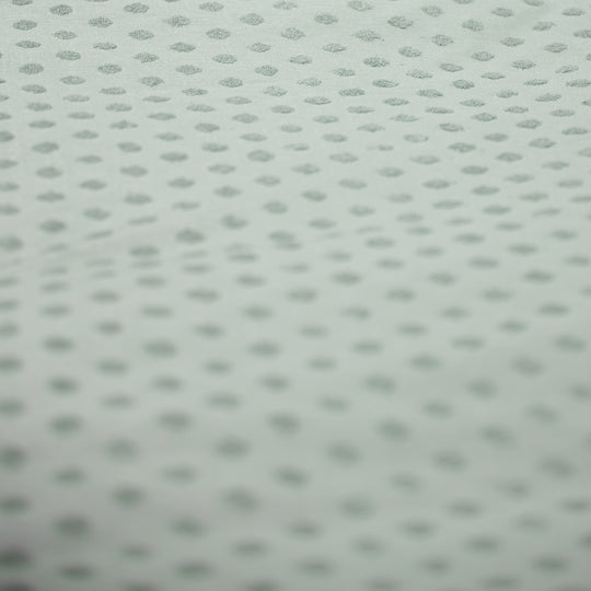 Organic Fitted Cover for Changing Pads 'Lil Planet' Made of Organic Jersey - GOTS - 85 x 75 cm - Frosty Green – Detail Image (8/16)