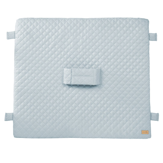 Wickelauflage 'roba Style' mit Haltegurt & Laschen, 85 x 75 cm, hellblau/sky – Freisteller (1/7)