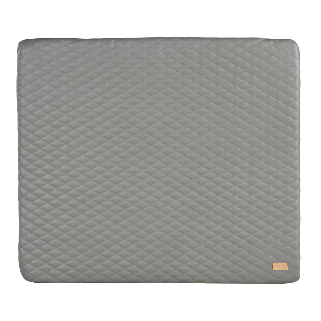Colchoneta cambiador 'Luxe' 85x75, lavable polipiel PU, diseño 'Stone acolchado' – Recorte (1/4)