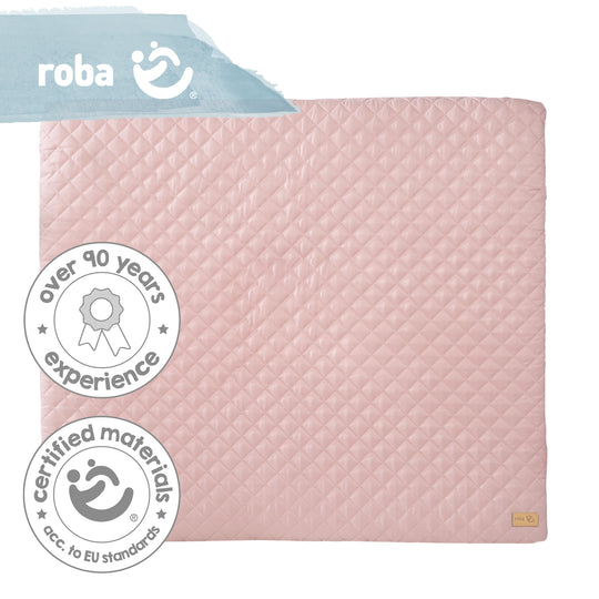 Changing Pad Soft 'roba Style', 85 x 75 cm, Wipeable, Pink/Mauve – Infographic (3/7)