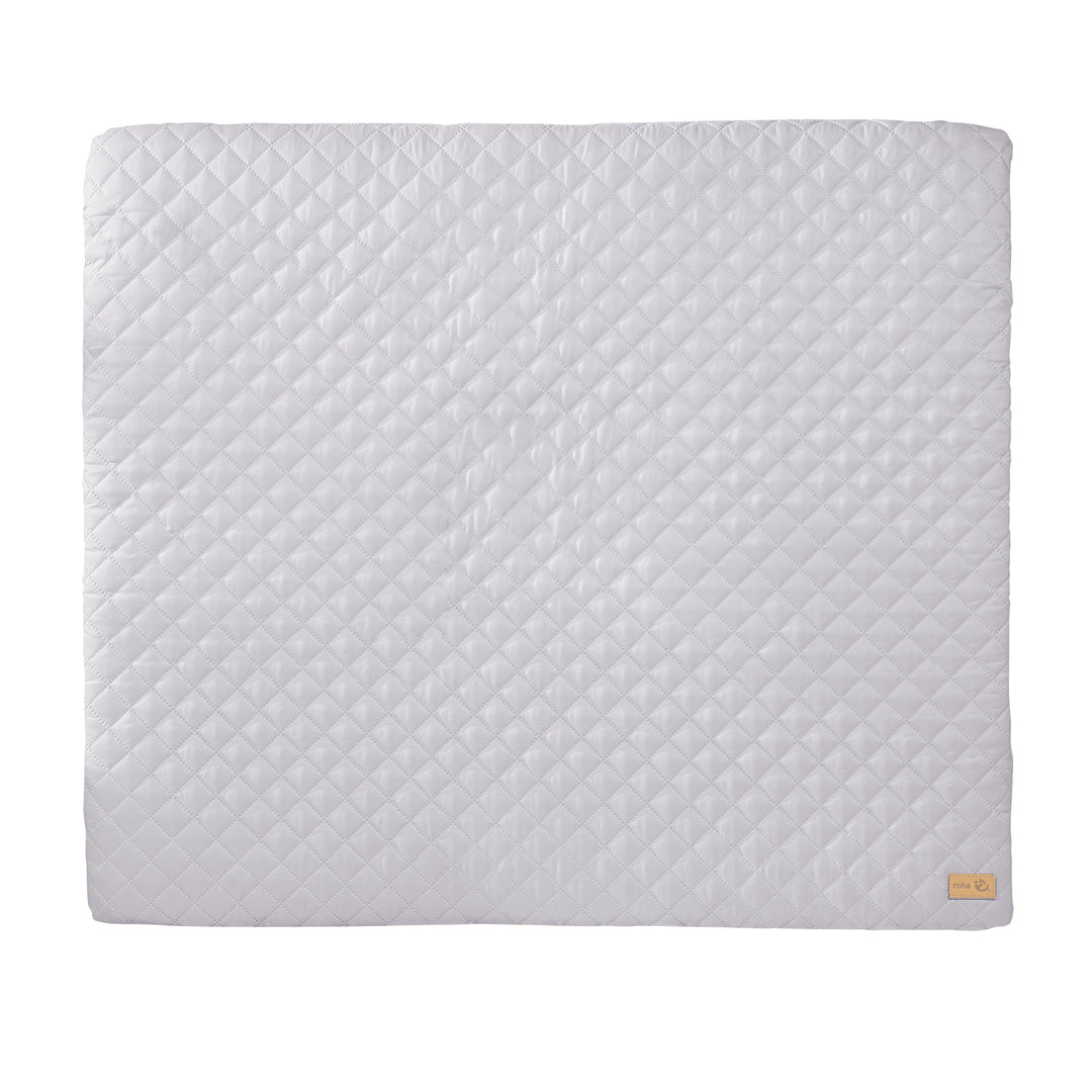 Wickelauflage soft 'roba Style', 85 x 75 cm, abwischbar, silbergrau – Freisteller (1/7)