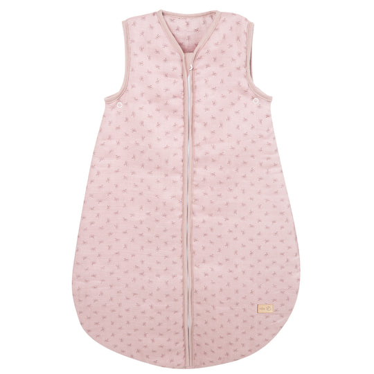 Organic Schlafsack 'Lil Planet' - 70 - 110 cm - Bio-Musselin (GOTS) - Rosa / Mauve – Freisteller (1/8)