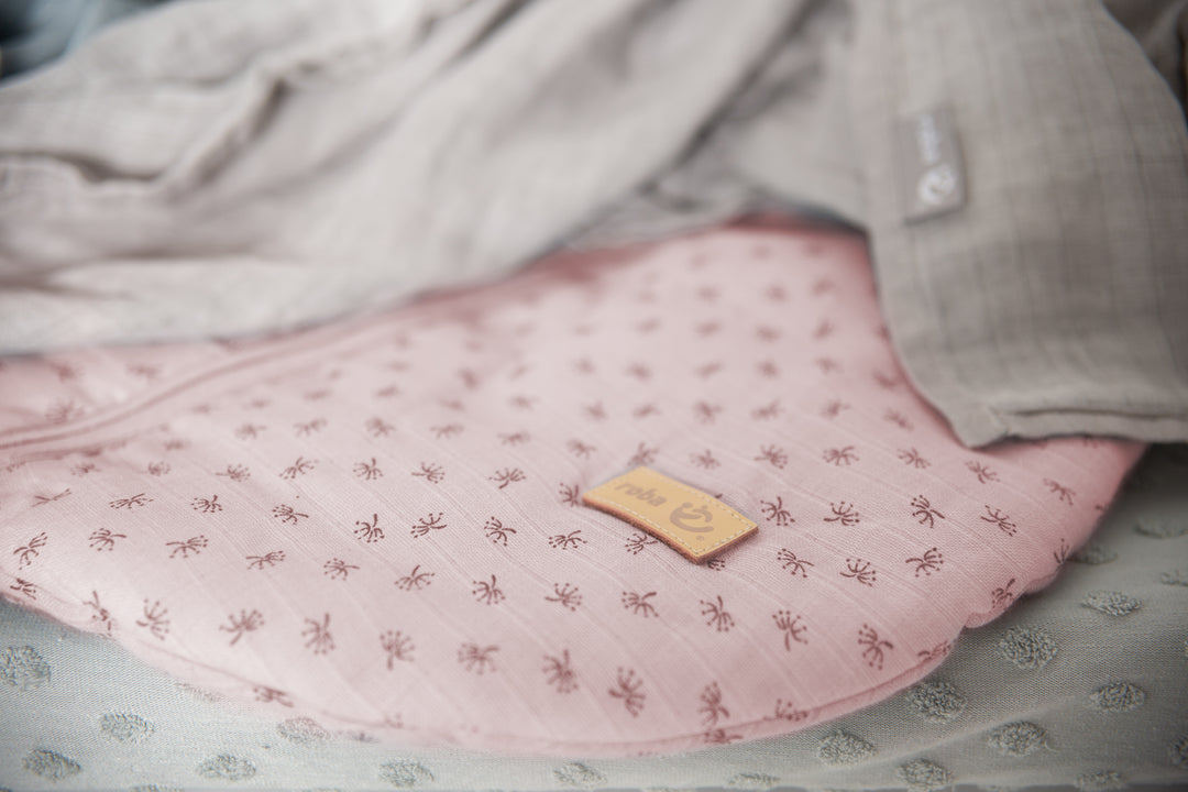 Organic Schlafsack 'Lil Planet' - 70 - 110 cm - Bio-Musselin (GOTS) - Rosa / Mauve – Sonderbild (8/8)