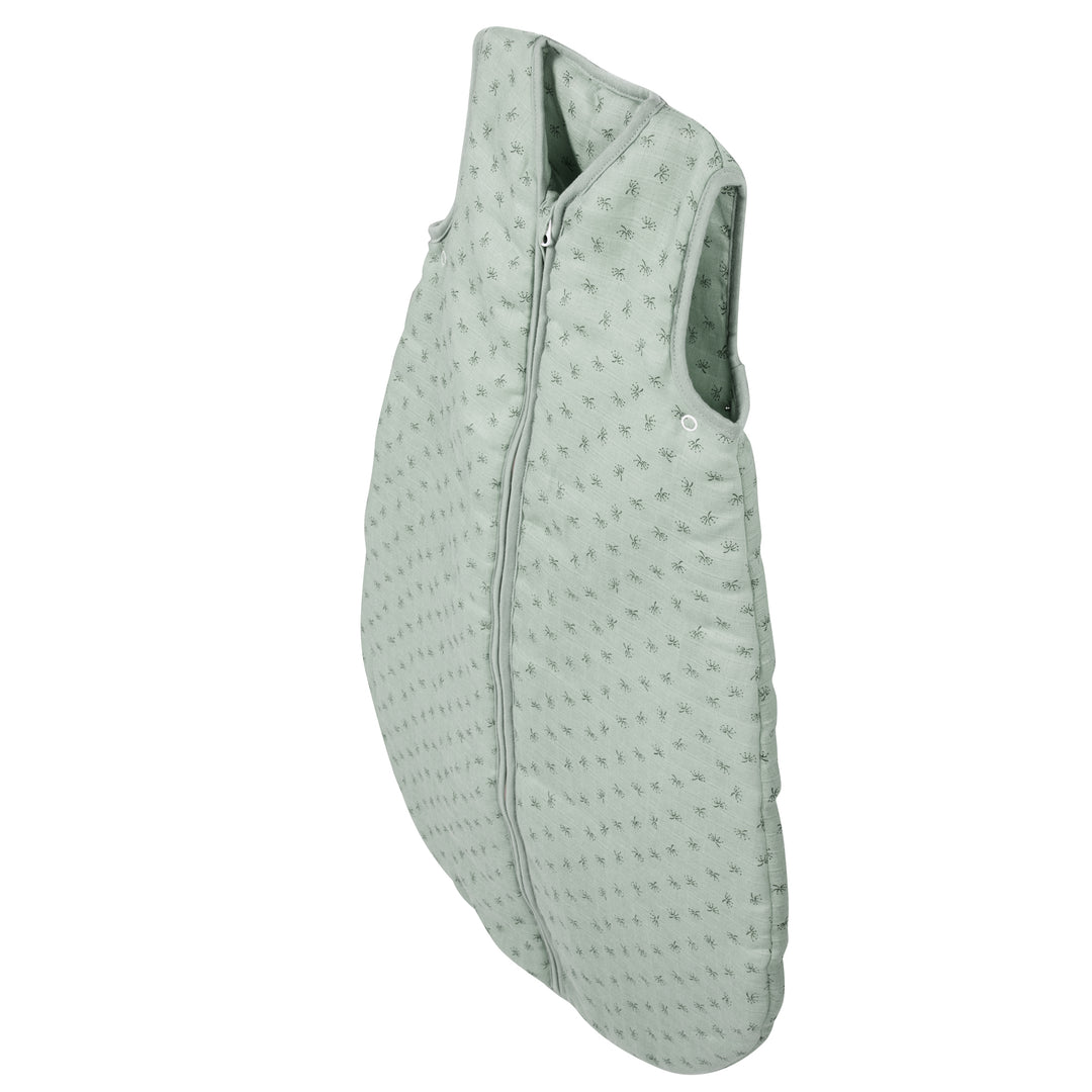 Organic Schlafsack 'Lil Planet' frosty green, 70 - 110 cm, aus Bio-Musselin (GOTS) – Freisteller (3/7)