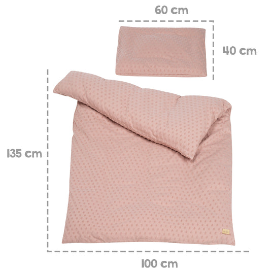 Organic Bettwäsche 'Lil Planet', 2-tlg, rosa/mauve, 100 x 135 cm, Jersey GOTS zertifiziert – Infografik (6/8)