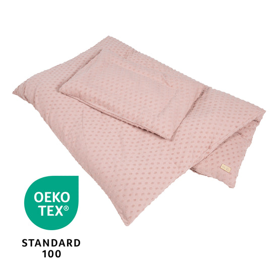 Organic Bettwäsche 'Lil Planet', 2-tlg, rosa/mauve, 100 x 135 cm, Jersey GOTS zertifiziert – Infografik (8/8)